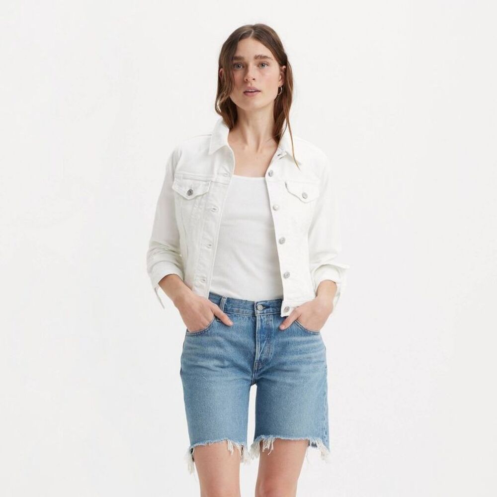 Levi's -  Women's Original Trucker Jacket - Naturally White